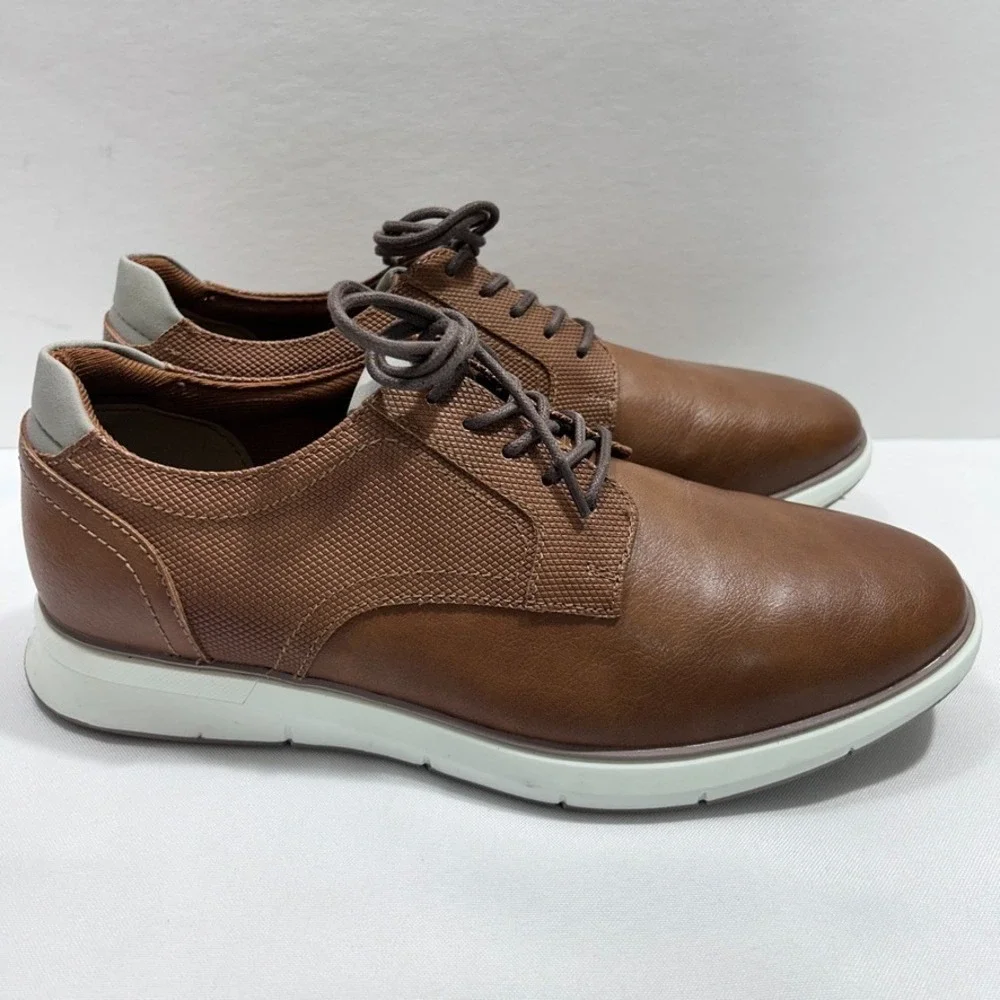 Alfani Men's Landan Lace-Up Sneakers Brown US 8.5M‎